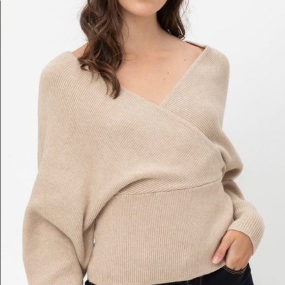 🆕Surplice front sweater - Picture 10 of 11